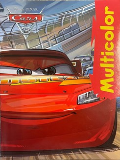 Disney Multicolor farvebog - Cars 3